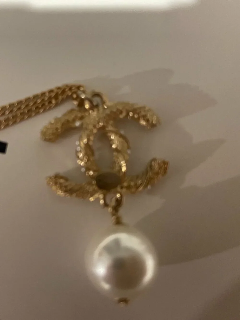 Authentic Chanel Pearl Necklace